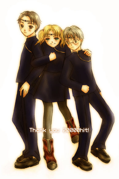 シフルとアマンダとユリス